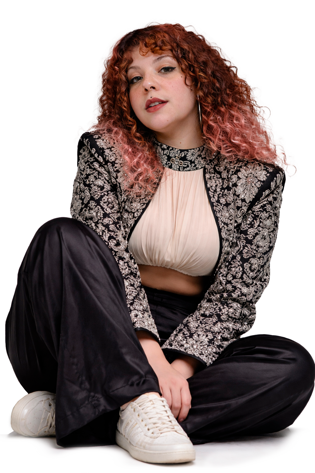 Portrait of Rebeca seated